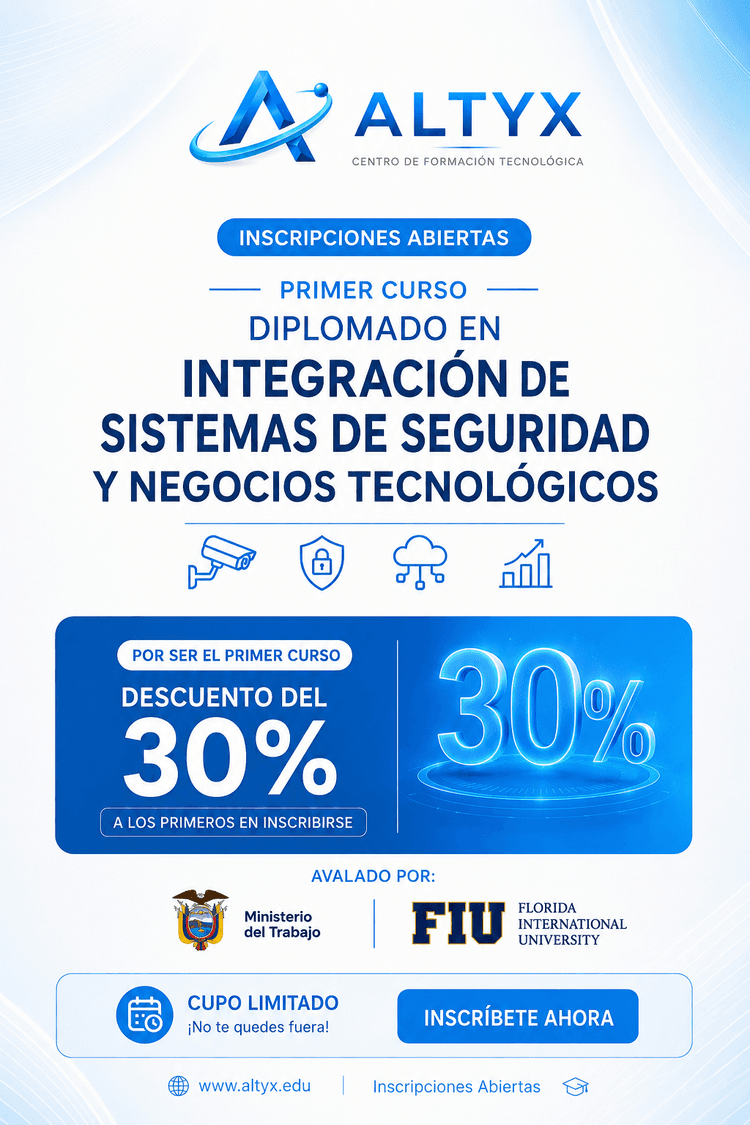 Diplomado disponible en Altyx